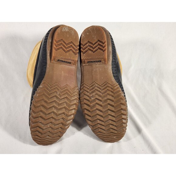 Sorel Mens  Premium Duck Boots Leather & Rubber Waterproof Pull On Thinsulate 13 - Picture 8 of 9